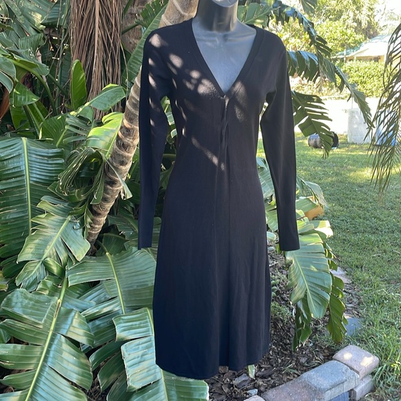 BCBG cableknit midi dress - Picture 1 of 9